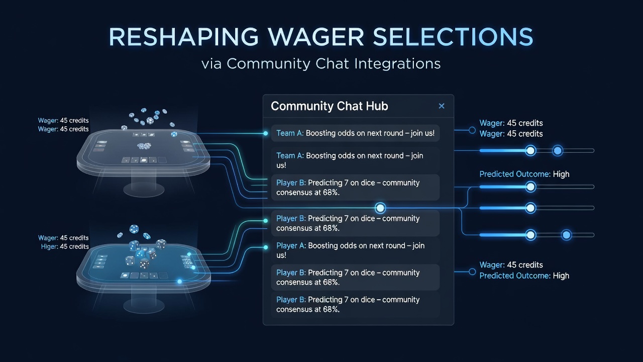 Community chat features active during paired virtual table gameplay sessions