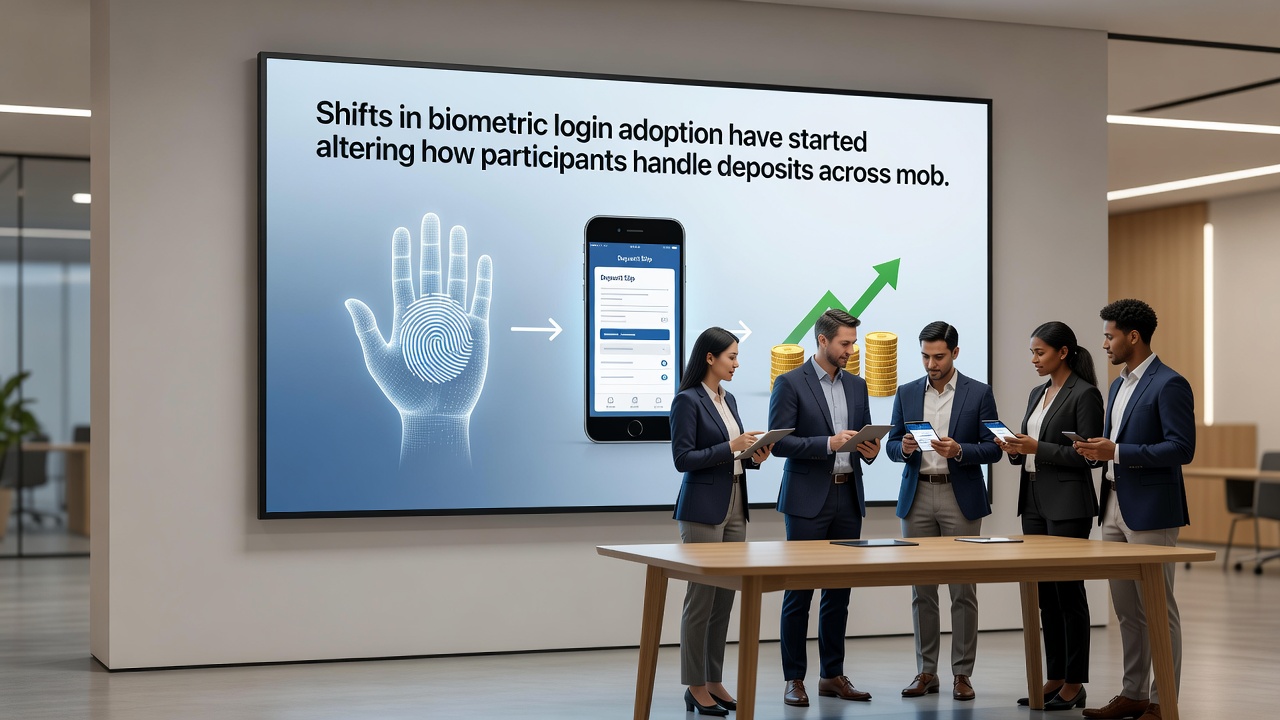 Live dealer table on mobile with quick biometric verification overlay