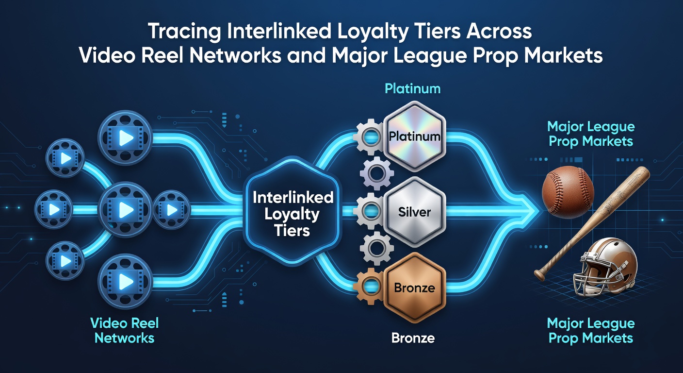 Analytical dashboard displaying loyalty tier progression charts overlaid on major league prop bet performance metrics and network activity timelines